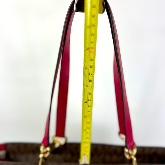 Michael Kors Large Signature Logo Tote Shoulder Bag NWT - Picture 12 of 14